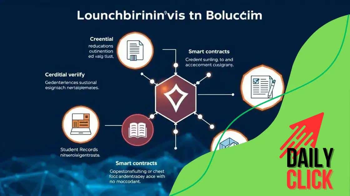 Use cases of blockchain in education