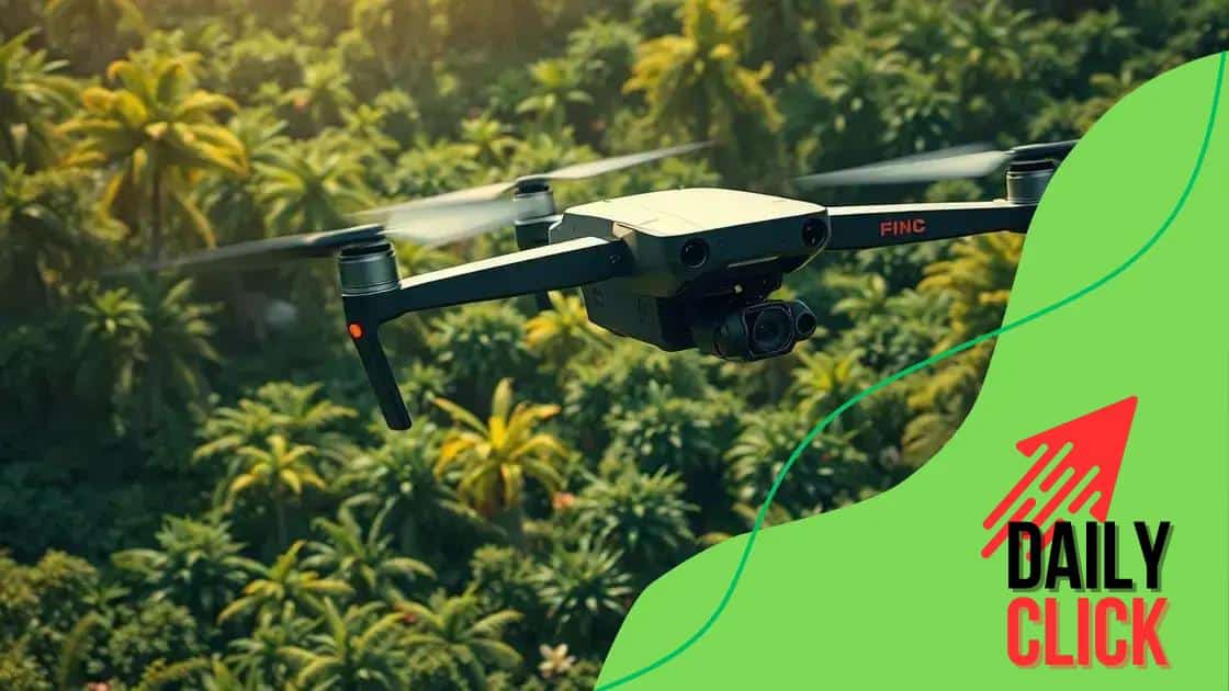Advantages of using drones for habitat mapping