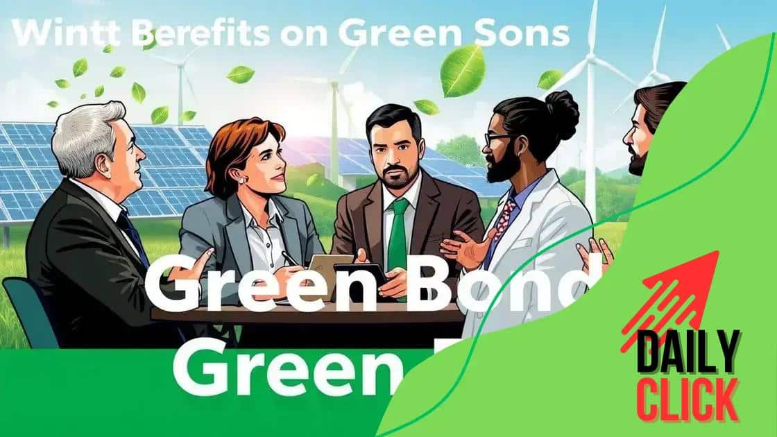 Benefits of financing through green bonds