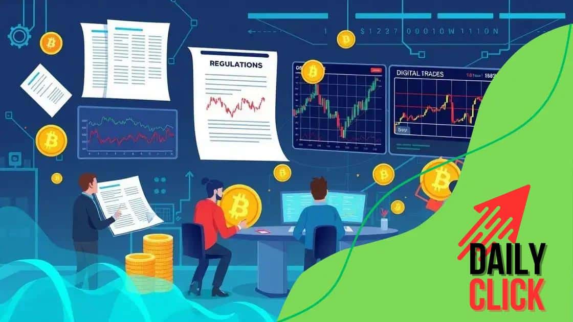 Impact of regulations on digital currency markets